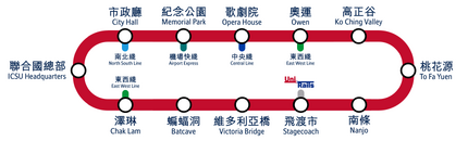 PRL route map