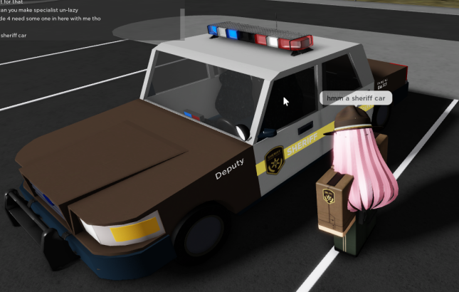 Roblox sheriff car cheap