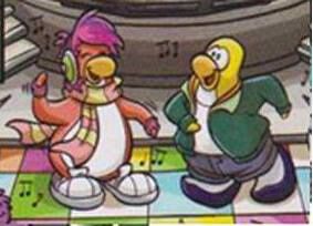 club penguin cadence and franky kissing