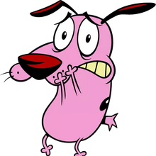 Courage Gallery Courage The Cowardly Dog Fandom Courage the cowardly dog in a tim burton style rough sketch. courage gallery courage the cowardly