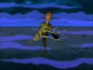 "This night you'll be visited by three plagues....each worse than the last. Return the slab....."