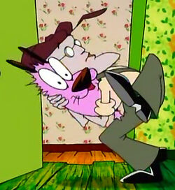 courage the cowardly dog eustace chair