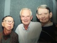 Lionel with Arnold Stang and Peter Fernandez