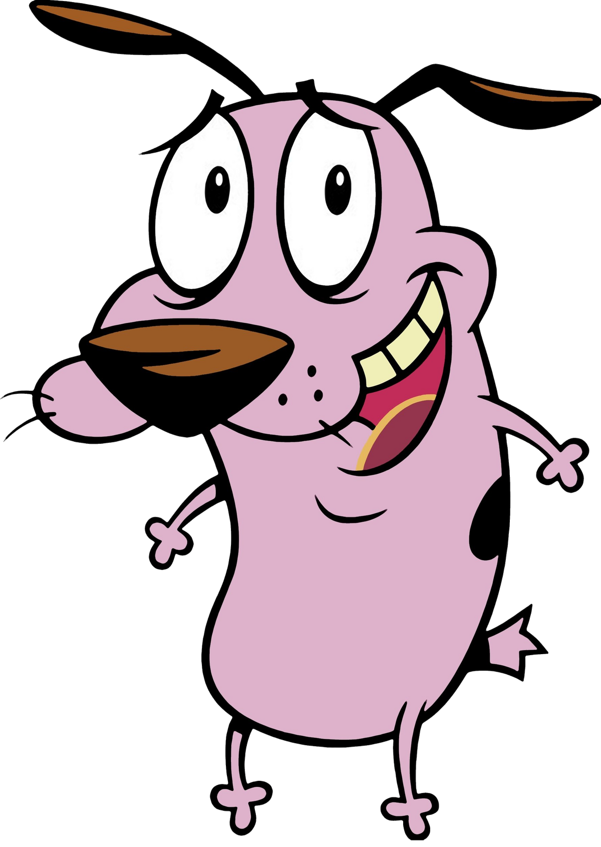 courage the cowardly dog sad