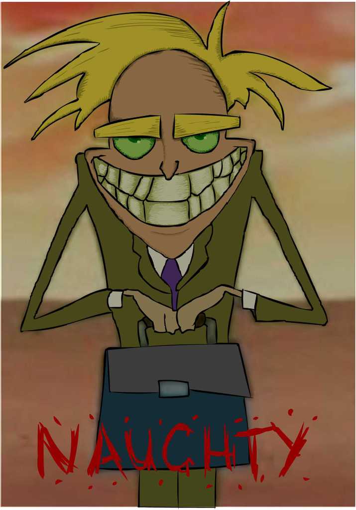 images Courage The Cowardly Dog Creepy Barber freaky fred courage the cowardly dog