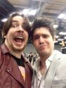 Dex with Egoraptor from Newgrounds and Game Grumps