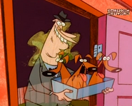 The Imaginary Man with Kevin's pups