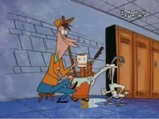 Luigi Rustknocked with Chicken