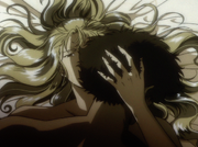 Spike in Julia's embrace