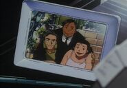 Photo of Annie, her husband and Mao