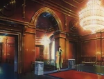 Faye at the opera.