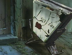 The sign in front of La Fin