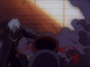Vicious slicing a member's eyes