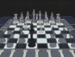 An e-chess board.