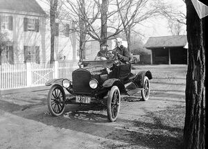 Ford Model T with 1917 plates