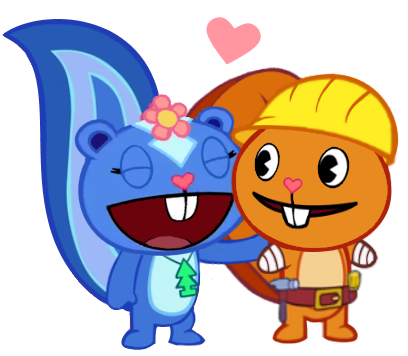 happy tree friends handy x petunia