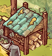 Wood shed