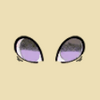 Will-o-wisp purple eyes