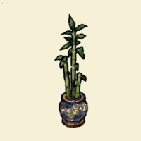 Tall bamboo floor plant | Cozy Grove Wiki | Fandom