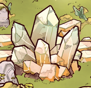 Some crystal rocks