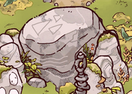 A boulder