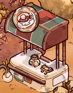 A coffee stand