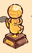Volleyball trophy