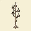 Ancient candelabra common