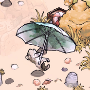 Beach umbrella