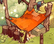 Supply tent