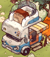 Arjun's camper van
