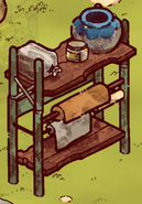 Supply shelf