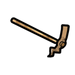 Broken bone pickaxe