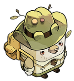 A bear