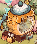 Honey claw machine