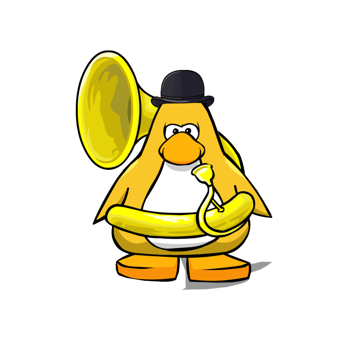 Disney Club Penguin Series 3 Fire 36/68 Tuba on eBid United