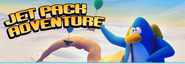 Homepage, after Jet Pack Adventure released