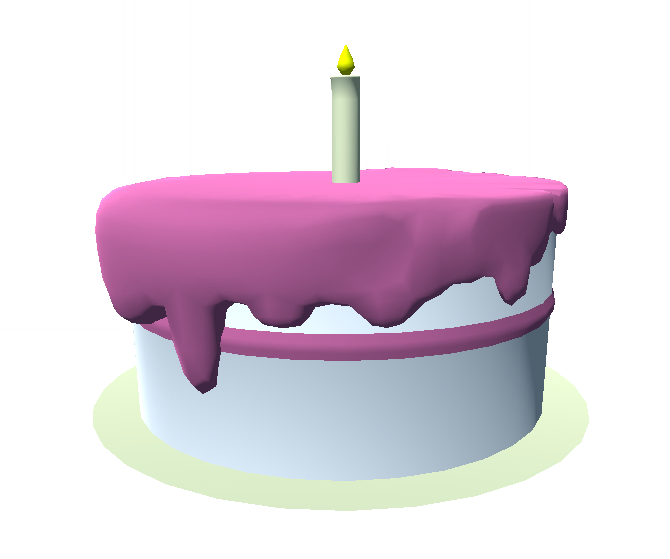 Birthday Cake Candle Sticker - Birthday Cake Candle Cake - Discover & Share  GIFs