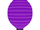 Purple Paper Lantern