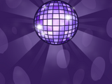 Purple Disco Background