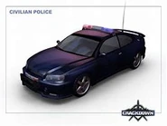 Concept Art of a unused texture less Dispatch Vehicle.