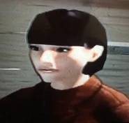 Close-up of a female civilian of the Den in Crackdown.