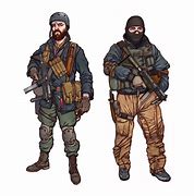 Artwork of Cell SMG Soldiers