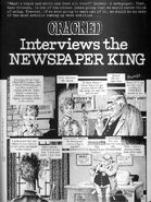 The Newspaper King Cracked No. 124