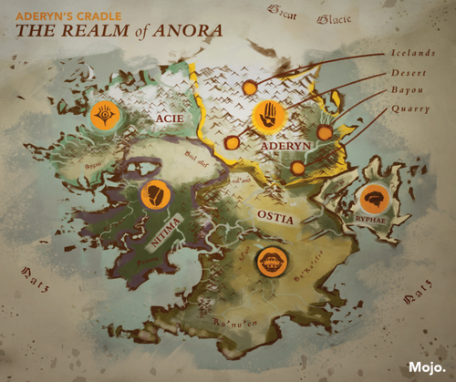 Anora Map