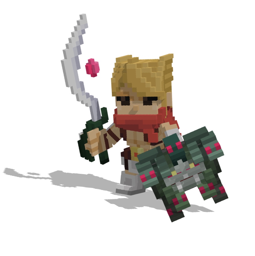 Warrior Archer Fighting Pixel