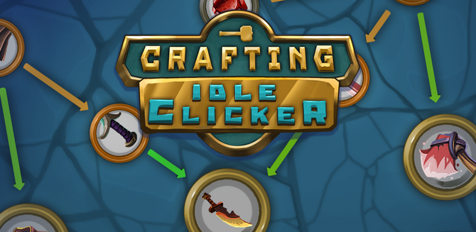 Crafting Idle Clicker Menu
