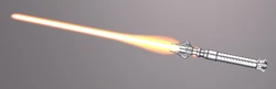 Darth Malachus's lightsaber.