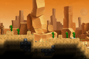 Desert terrain