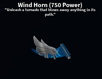 Wind Summoning Horn - Roblox